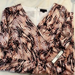🖤Tahari size 14 snakeskin midi dress🖤